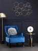 Luxurious Glass Gold Side Table