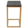 Golden Marble Side Table