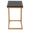 Golden Marble Side Table
