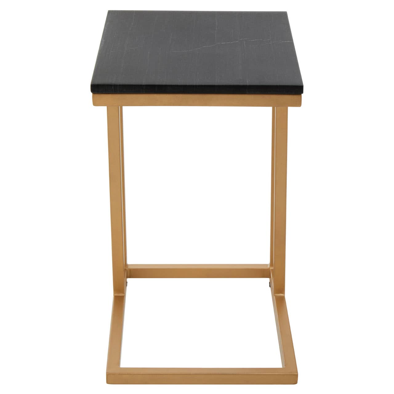 Golden Marble Side Table