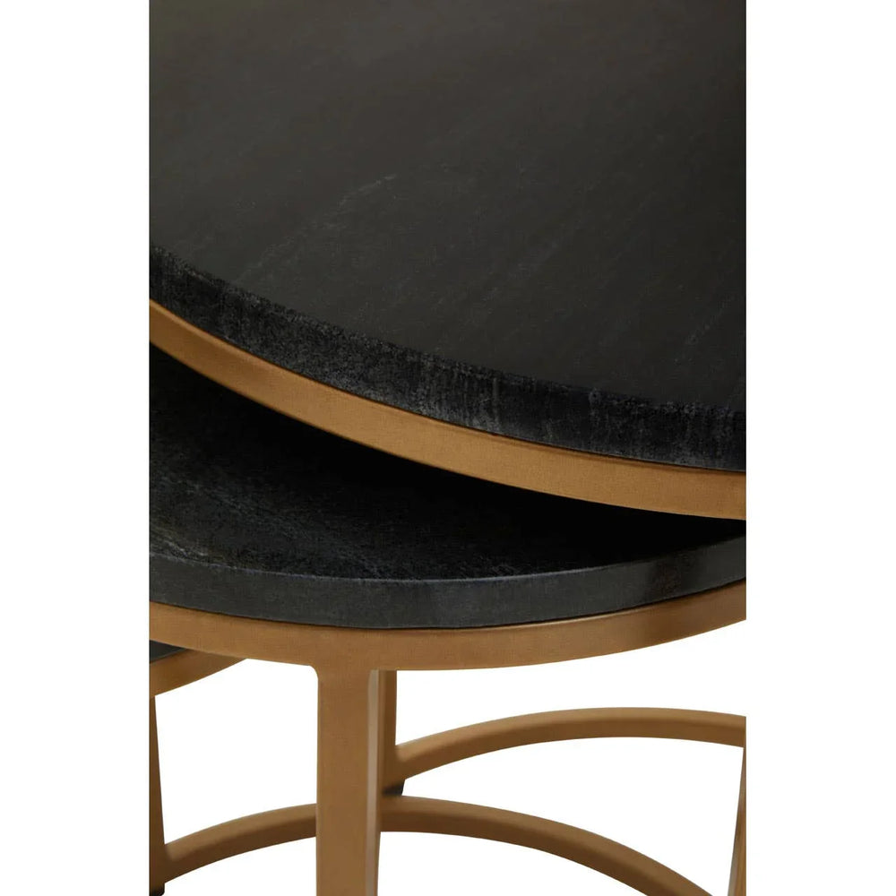 Marble Trio Nesting Tables