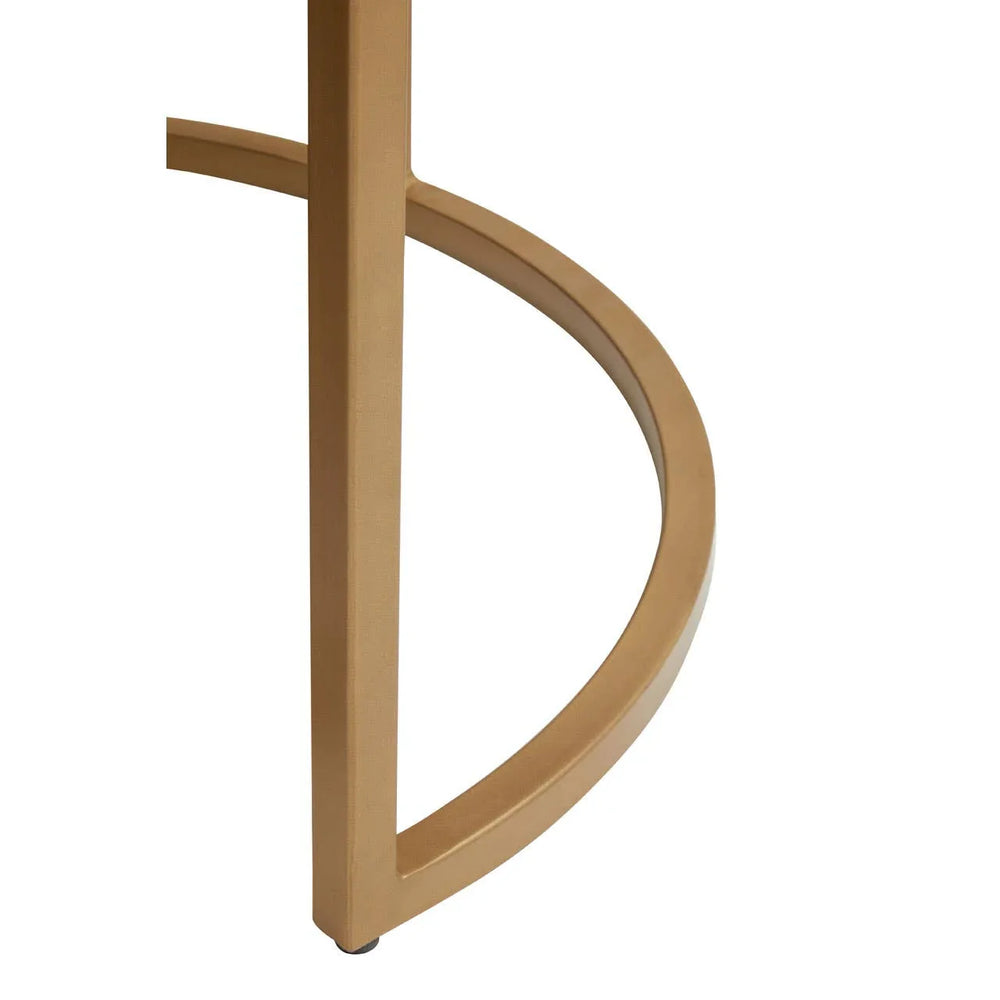 Luxe Black Marble Nesting Tables