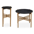 Luxury Marble Side Table Duo