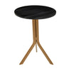 Marble Top Gold Base Table