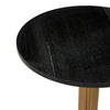 Marble Top Gold Base Table