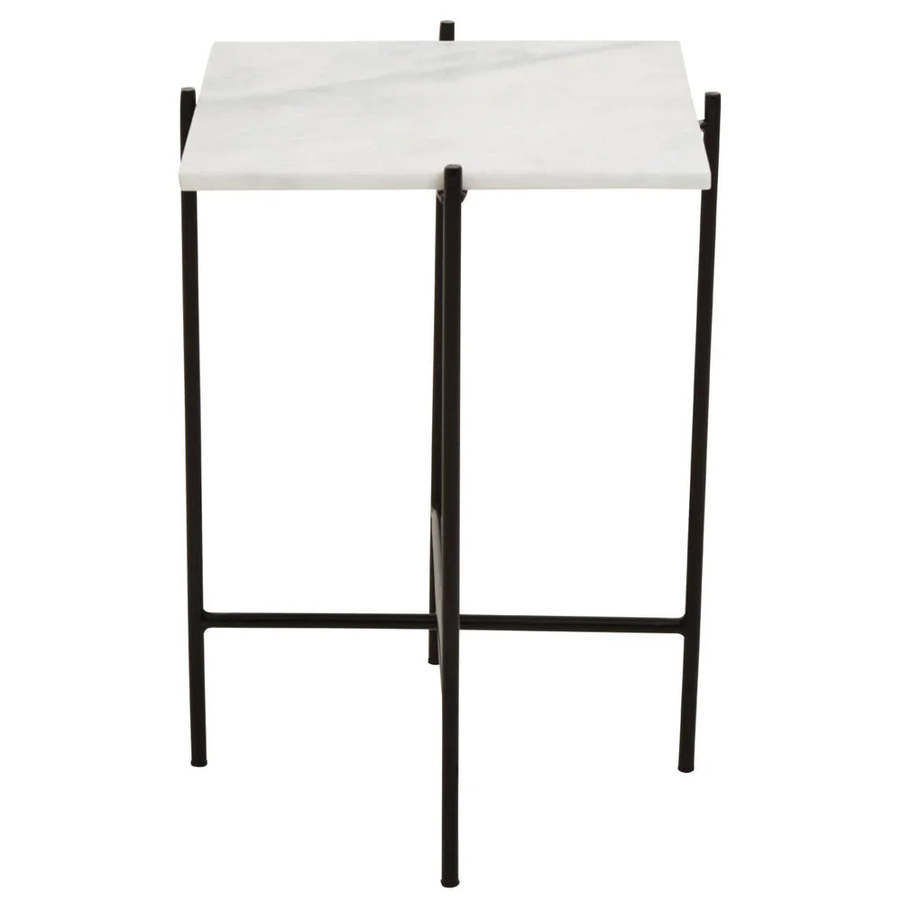 Marble Symmetry Side Table