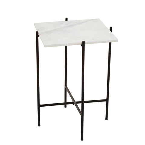Marble Symmetry Side Table