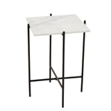 Marble Symmetry Side Table