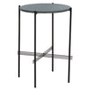 Marble Green Round Side Table