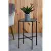 Marble Green Round Side Table