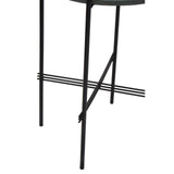 Marble Green Round Side Table