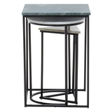 Marble Nesting Tables Trio