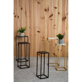 Black Square Nesting Side Tables