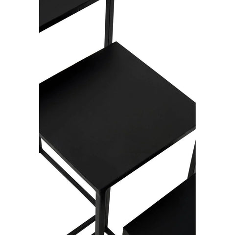 Black Square Nesting Side Tables
