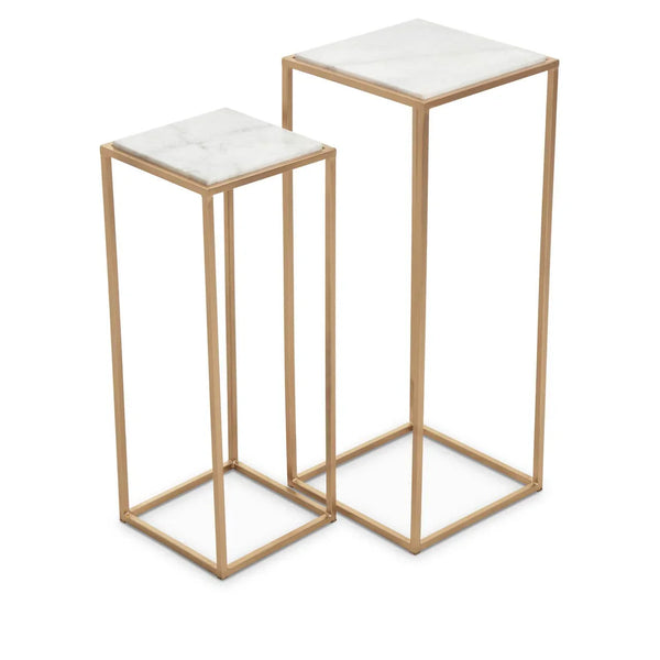 Marble Nesting Side Tables