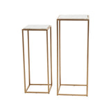 Marble Nesting Side Tables
