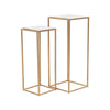Marble Nesting Side Tables