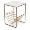 Marble Gold Side Table