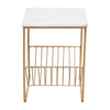 Marble Gold Side Table