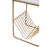 Marble Gold Side Table