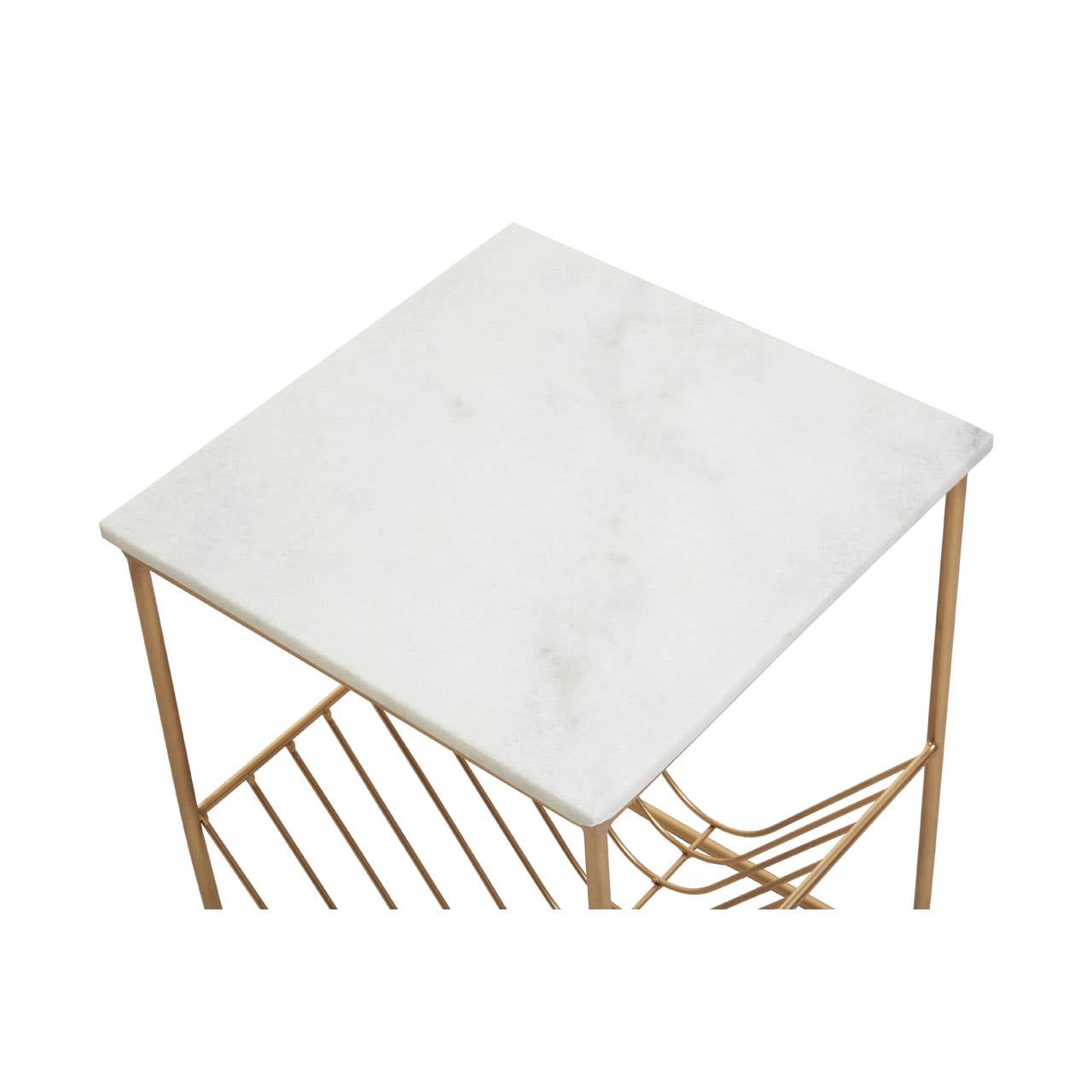 Marble Gold Side Table
