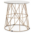 Marble Gold Side Table