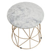Marble Gold Side Table