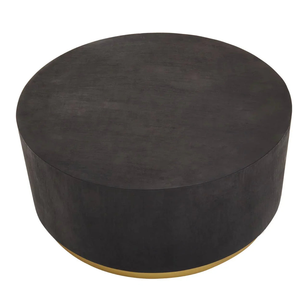Luxury Concrete Gold Coffee Table