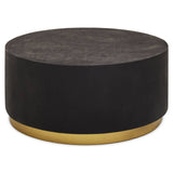 Luxury Concrete Gold Coffee Table