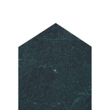 Golden Marble Geometric Console Table