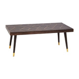 Golden Mango Wood Coffee Table