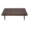 Golden Mango Wood Coffee Table