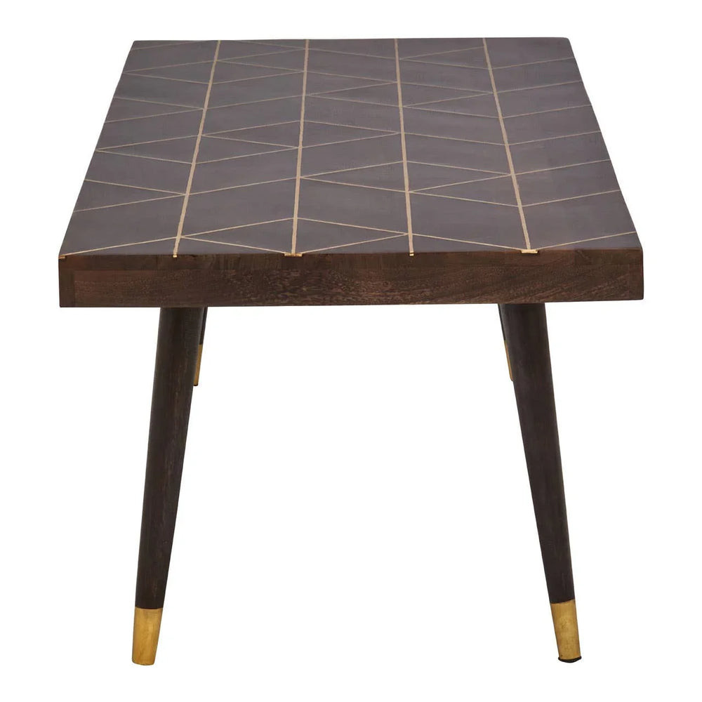 Golden Mango Wood Coffee Table