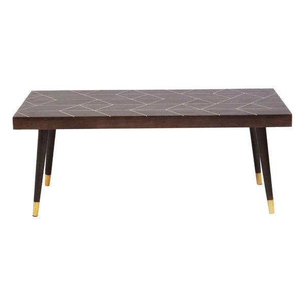 Golden Mango Wood Coffee Table