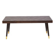 Golden Mango Wood Coffee Table