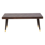 Golden Mango Wood Coffee Table