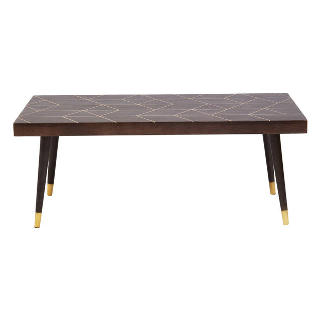 Golden Mango Wood Coffee Table