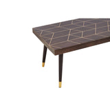 Golden Mango Wood Coffee Table