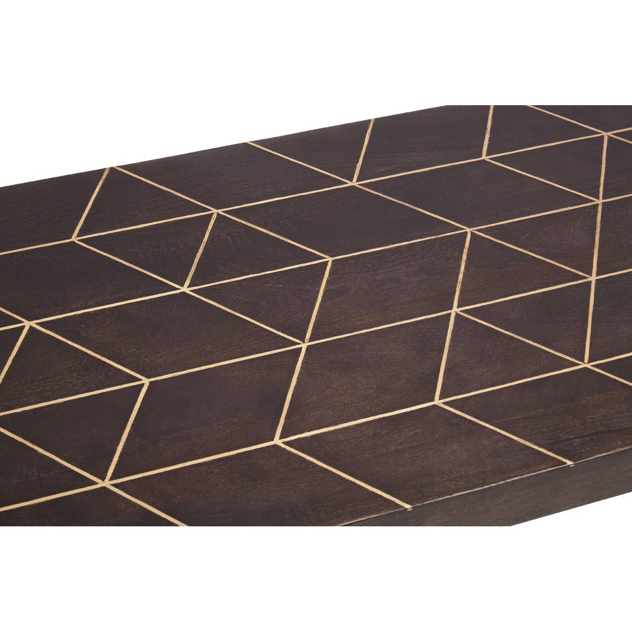 Golden Mango Wood Coffee Table