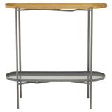 Golden Grey Console Table