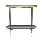 Golden Grey Console Table