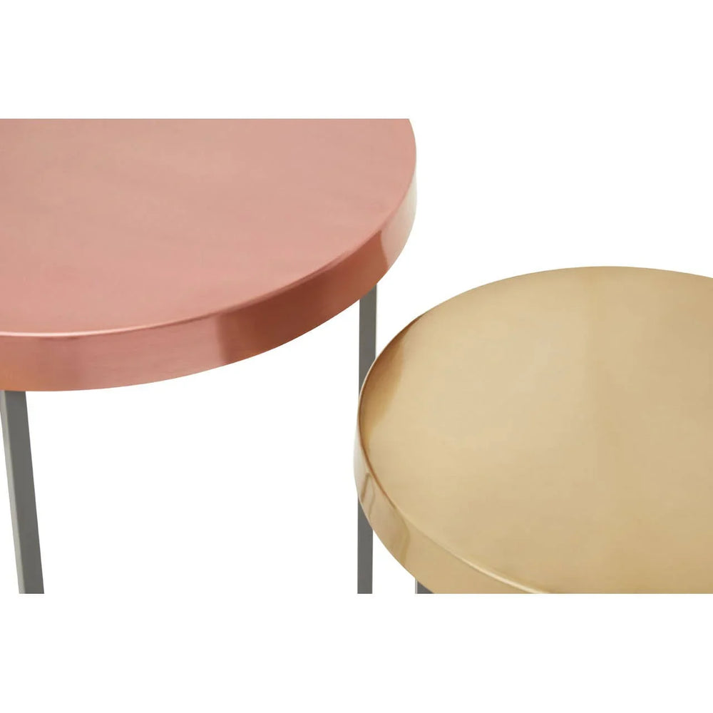 Title Modern Nesting Metal Tables