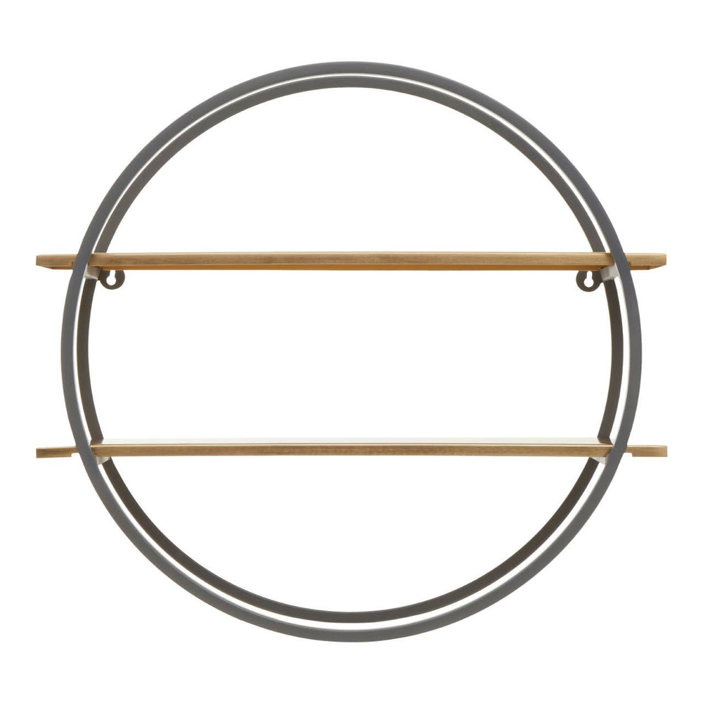 Angular Gold Wall Shelf