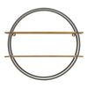 Angular Gold Wall Shelf