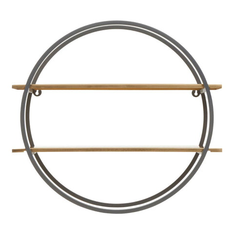 Angular Gold Wall Shelf