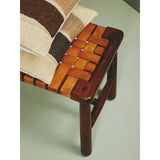 Leather Strap Bench