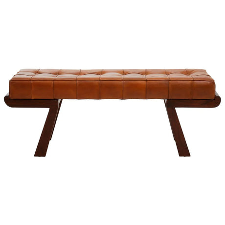 Inca Bench with Angular Base