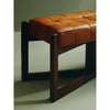 Luxe Leather Bench