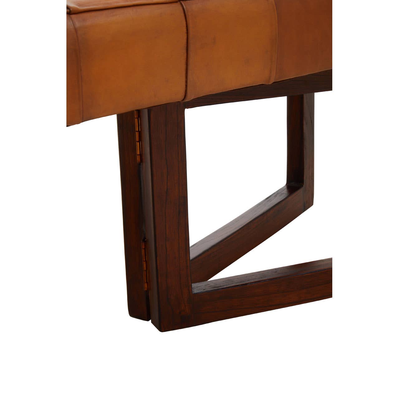Luxe Leather Bench