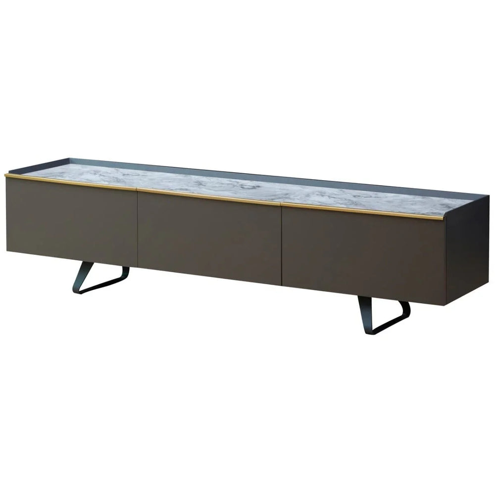 Luxe Marble Media Storage